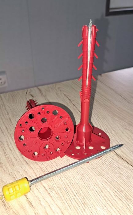 Зонт дюбль парашют гвозди для крепления базальта, парашют зонт мих