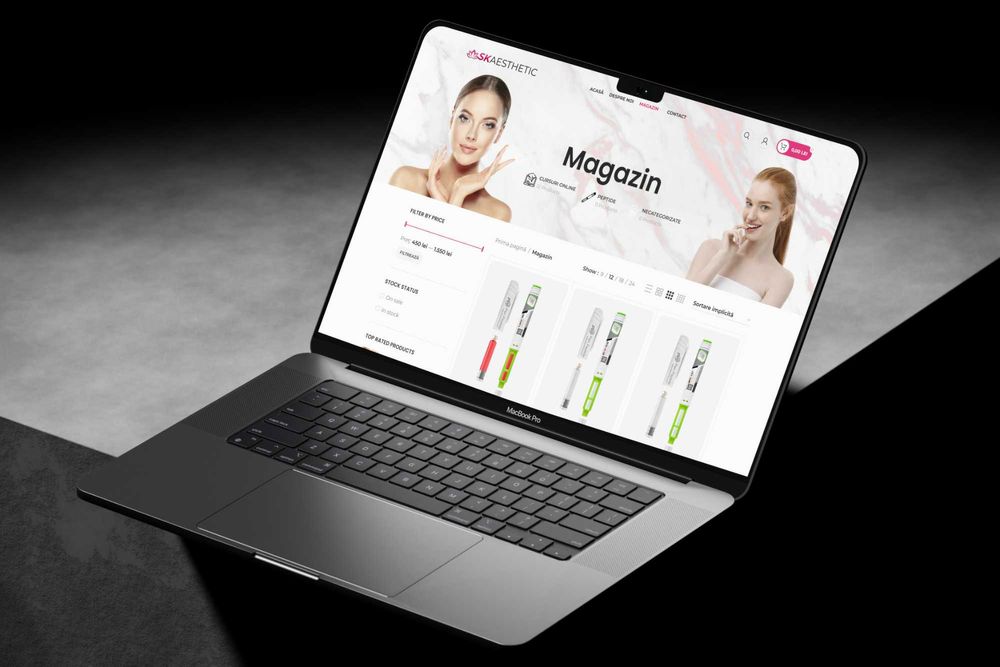 Creare Website Salon Cosmetică | Programări Zilnice Garantate