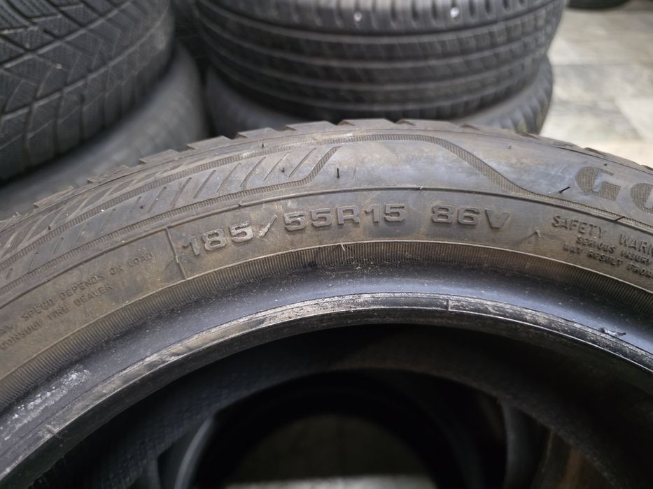 2бр Всесезонни гуми 185 55 15 - Goodyear - DOT 2023