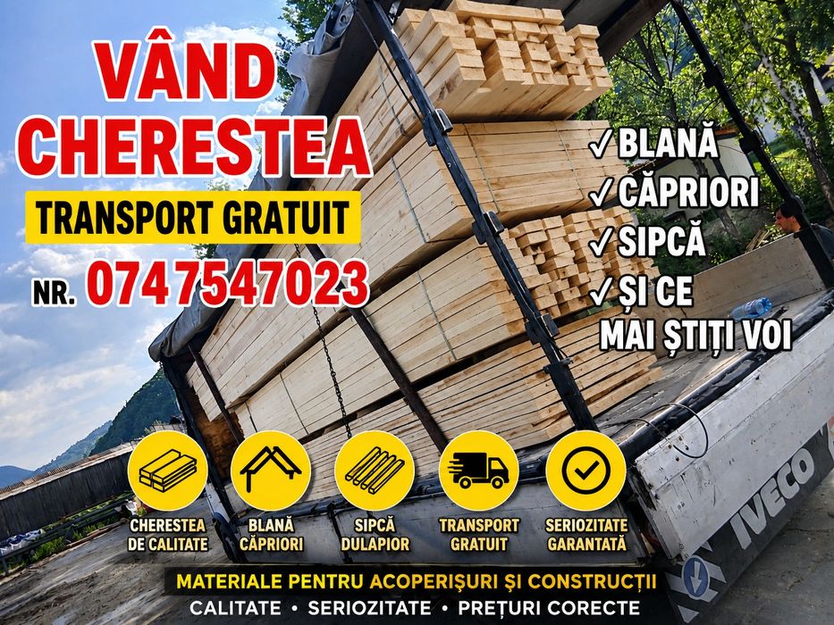 Vand cheredtea de calitate!
