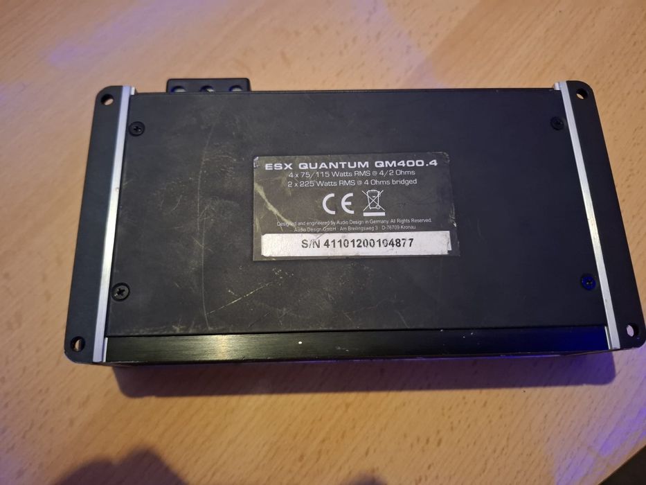 Amplificator auto ESX QM400.4 4 canale 460W RMS