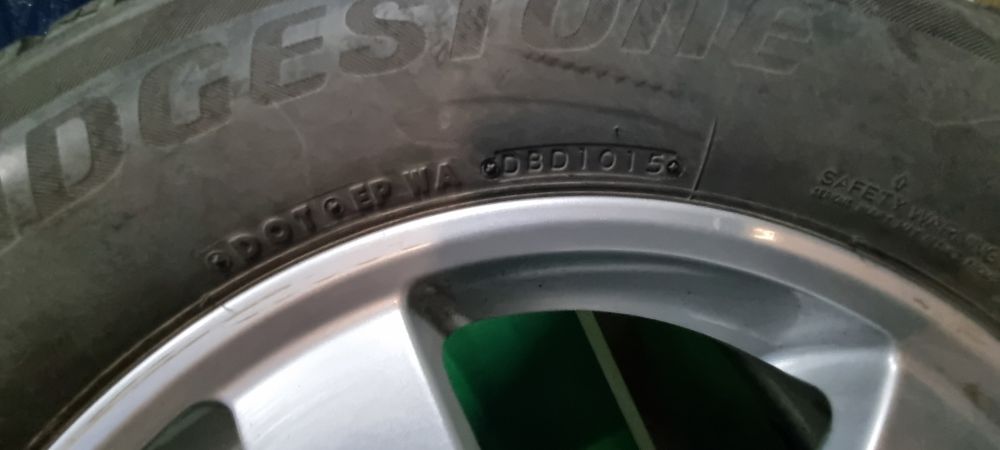 Комплект 16" джанти за Honda със зимни гуми 225/70 R16
