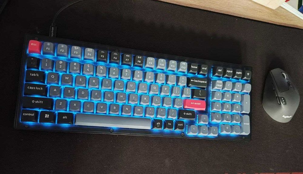 Механическая клавиатура Keychron V5 + Logitech M720 комплек с гарантии