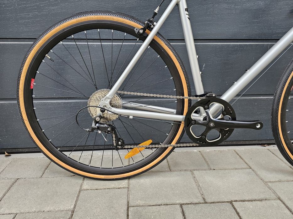Bicicleta Șosea Fixie Inc mărimea 55 nouă