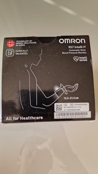 Omron RS7 Intelli IT Апарат за измерване на кръвно налягане на китката