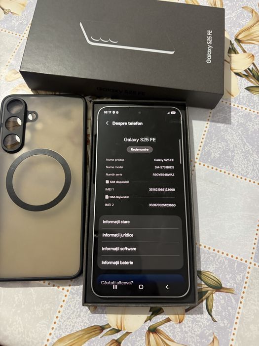 Vând Samsung Galaxy S 25Fe 5G