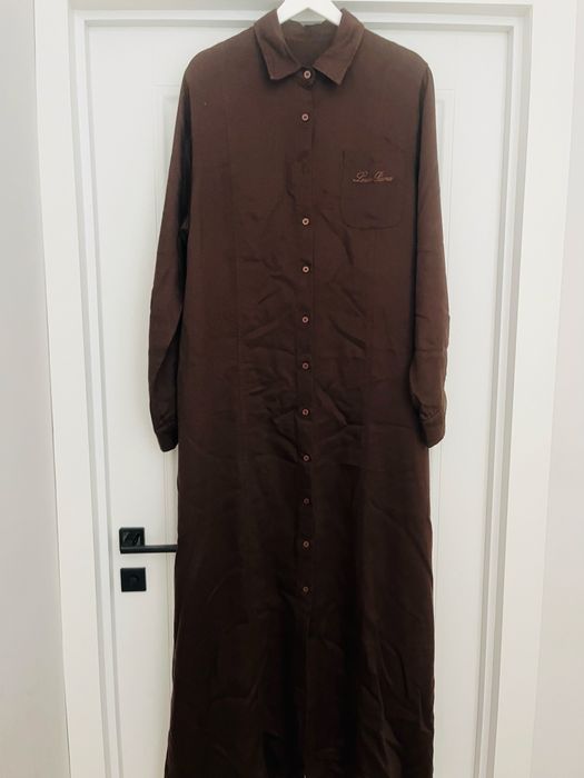 Новое платье из купра-джинса