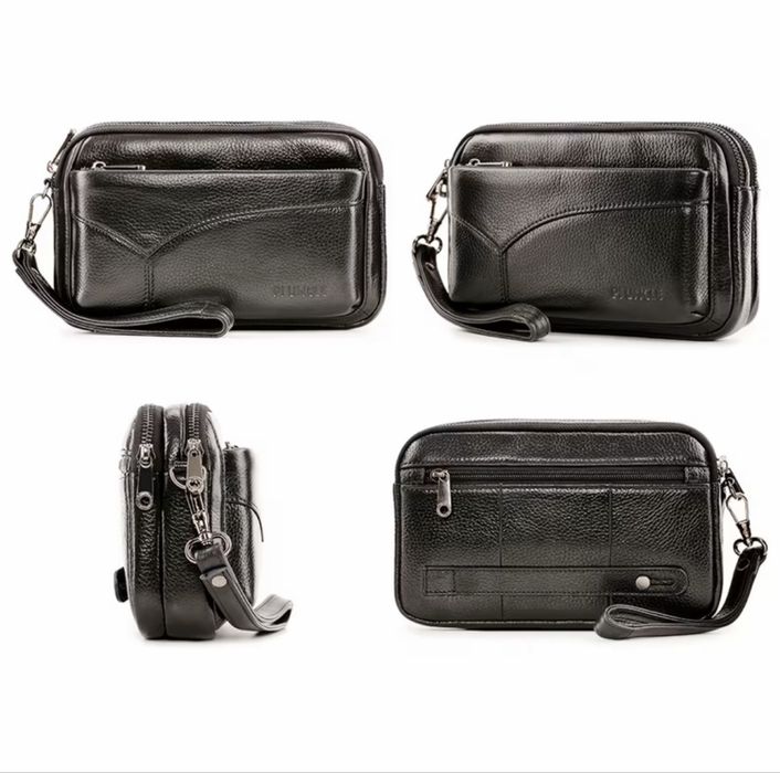 Мъжки универсални и елегантни, компактни ръчни чантички тип Борсета!