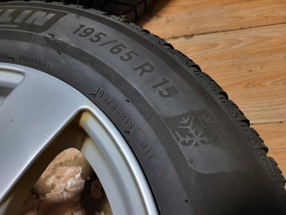 джанти 15" 5х98 Citroen Fiat Lancia Peugeot Alfa гуми 195/65/15 Michelin Alpin 6