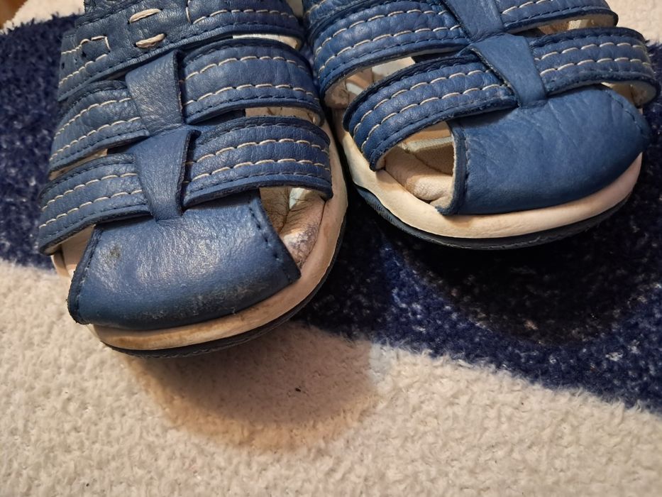 Детски сандали естествена кожа Ponki