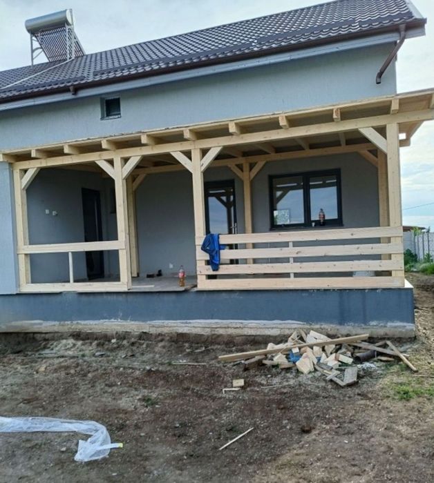 Terase foișoare magazie de depozitare pergole