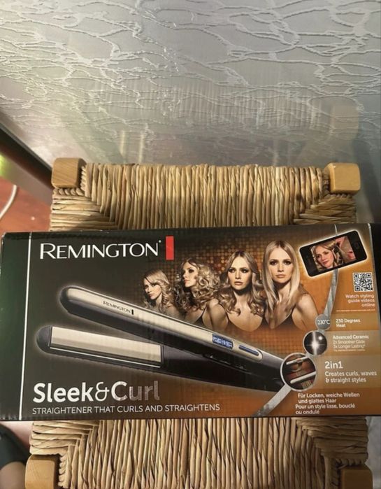 Placa de indreptat parul Remington Sleek&Curl