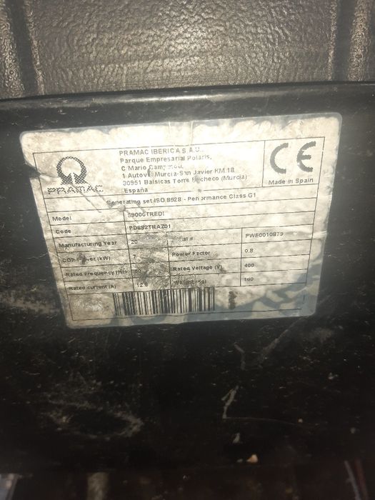 Generator diesel Pramac S 9000