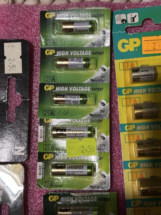 Батерии различни видове