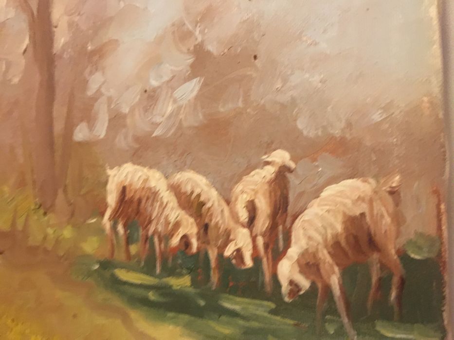 Tablou ulei pe panza semnat Pietro Pantino