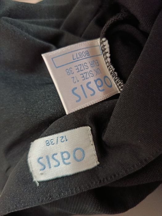 Bluza sexy Oasis cu flori și paiete gen anii 2000 mărimea M 38