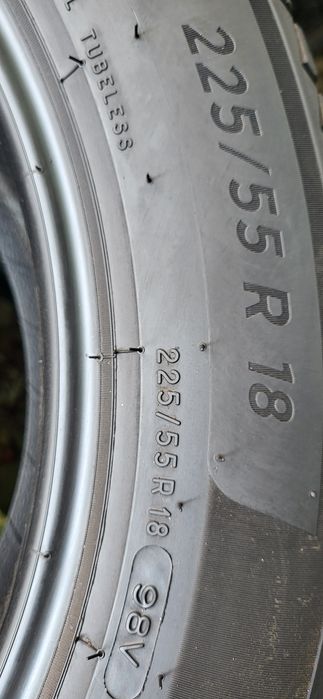 2 anvelope 225 55 18 michelin crossclimate 2 2022 6mm
