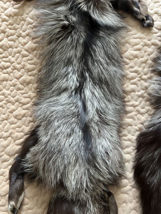 Шуба из чернобурки