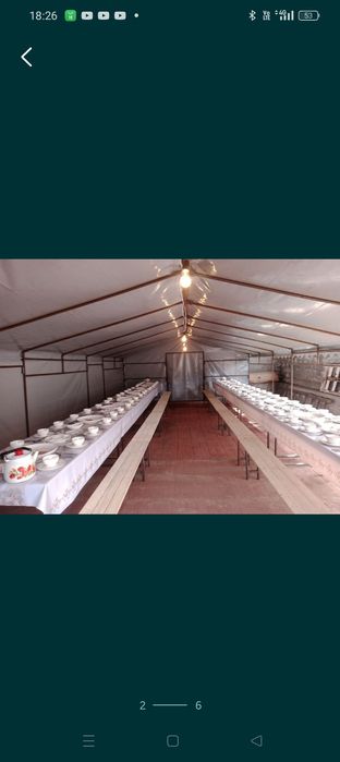 Аренда шатер палатка