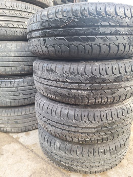 4бр. Джанти с гуми 15 цола 4х100 Kia Rio / Киа Рио 2015г.