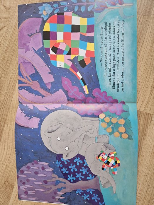 Set cărți Elmer – 22 volume (David McKee, engleză + română)