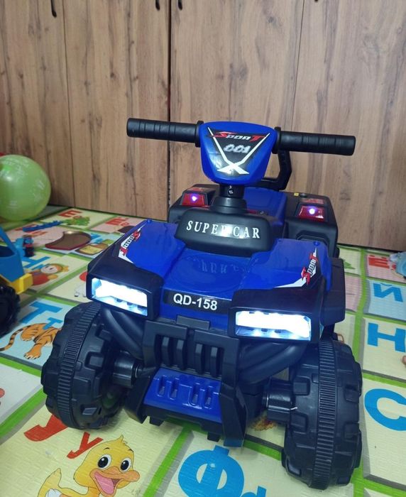 Электро квадроцикл до 3х лет