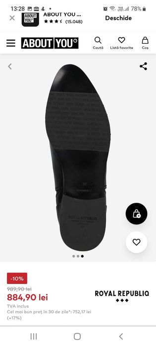 Botine chelsea Royal Republic