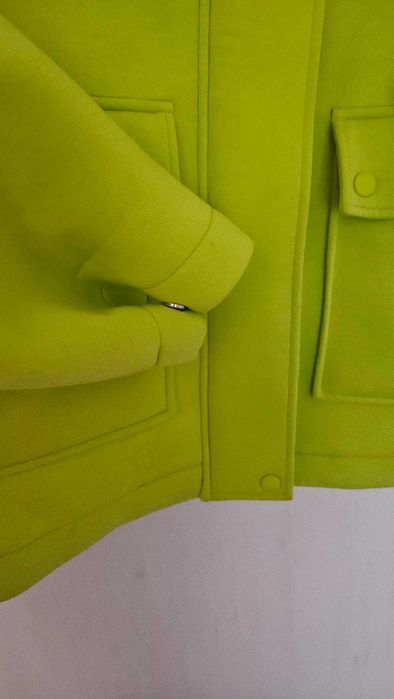 Jachetă Tom Tailor Denim, mărimea S, verde lime intens
