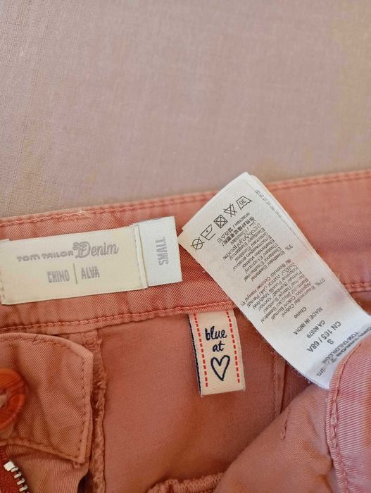 Liu Jo pantaloni denim NOI, culoare banane, 97%cotton 3% elastan