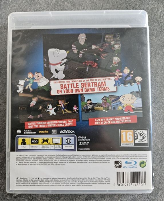 Vand cd ps3 family guy