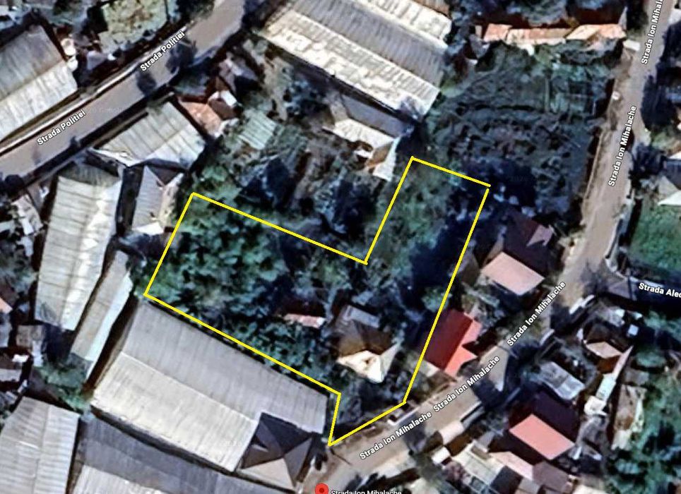 Teren PREMIUM 1904 mp + Casă bâtrânească -  Matca, jud. Galați – Semicentral, toate utilitățile la poartă, curent activ, asfalt