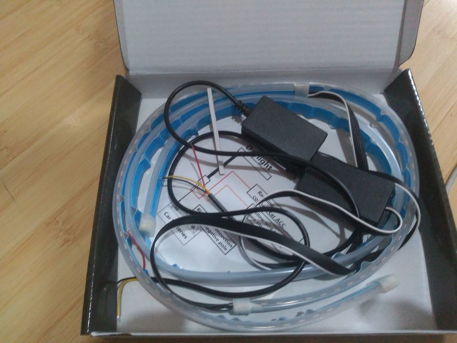 Banda led semnalizare +pozitie, lungime 45 si 60cm.