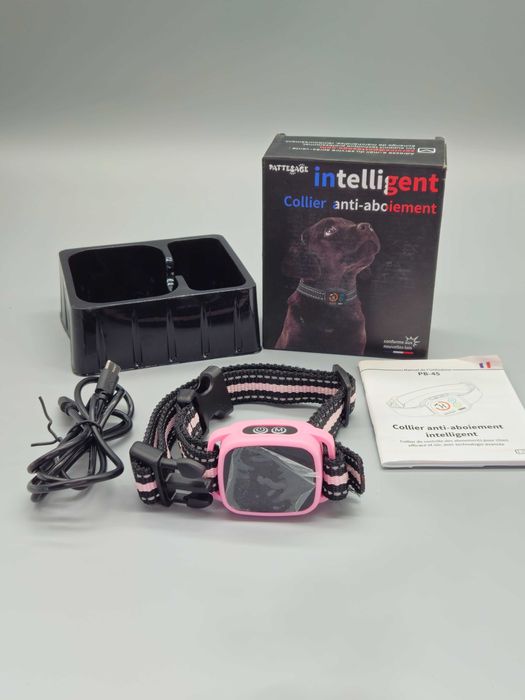Интелигентен анти-лай нашийник PatteSage– звуков и вибрационен режим