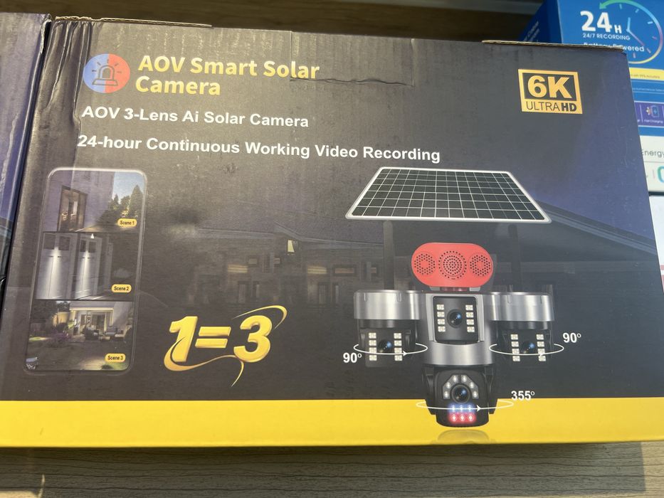 Solnicni 4G sim kartaLi kamera
