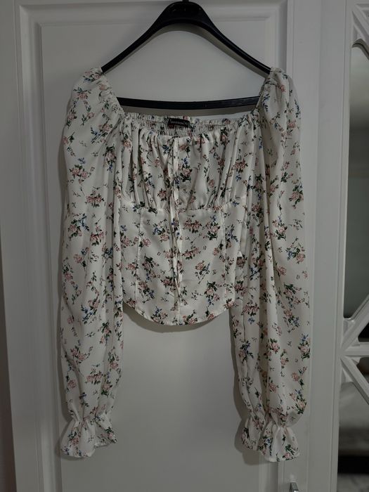 Летняя кофта с корсетом