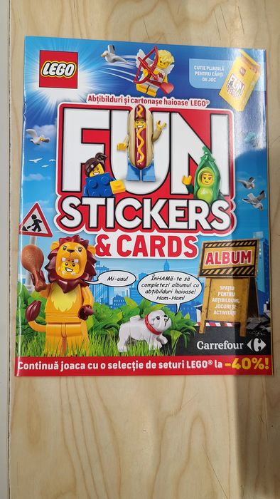 Set Fun Stickers Lego, tags tagz fixeez, plusuri Minecraft Carrefour