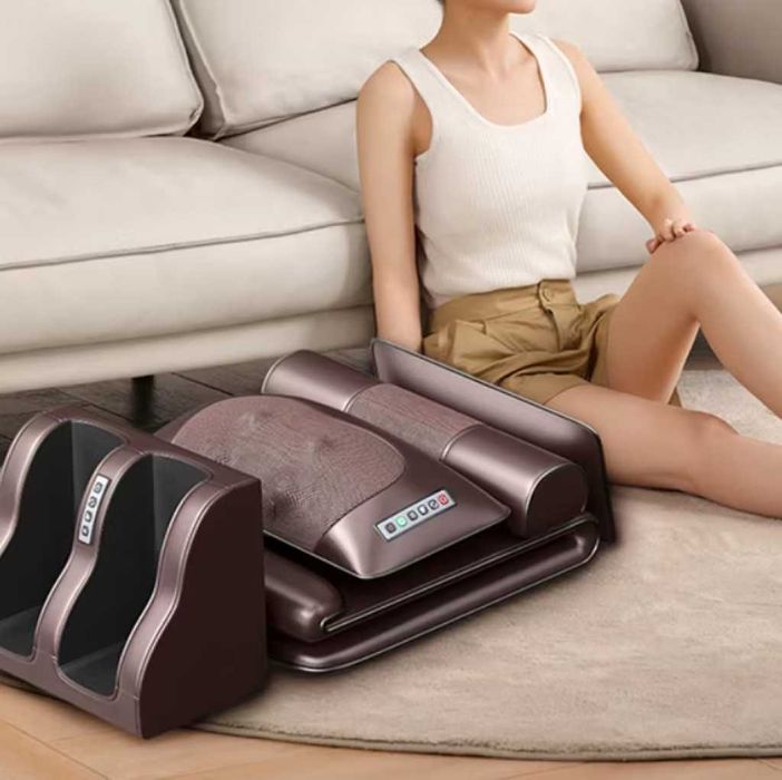 Масажен матрак с вибрационно отопление и масаж на краката