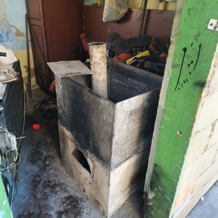 Печка для бани б/у