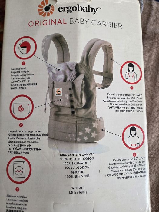 Эргорюкзак (ergobaby) переноска оригинал