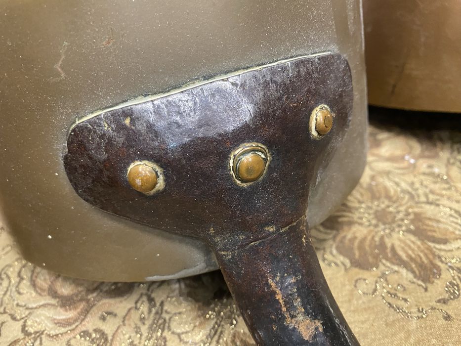 Френски медни касероли комплект 4 бр France 1950-те