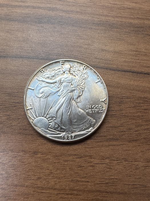 Moneda argint 999 one dollar