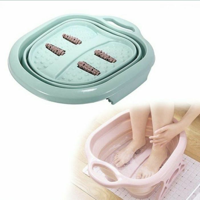 Даставка бесплатная! Складная массажная ванночка для ног.