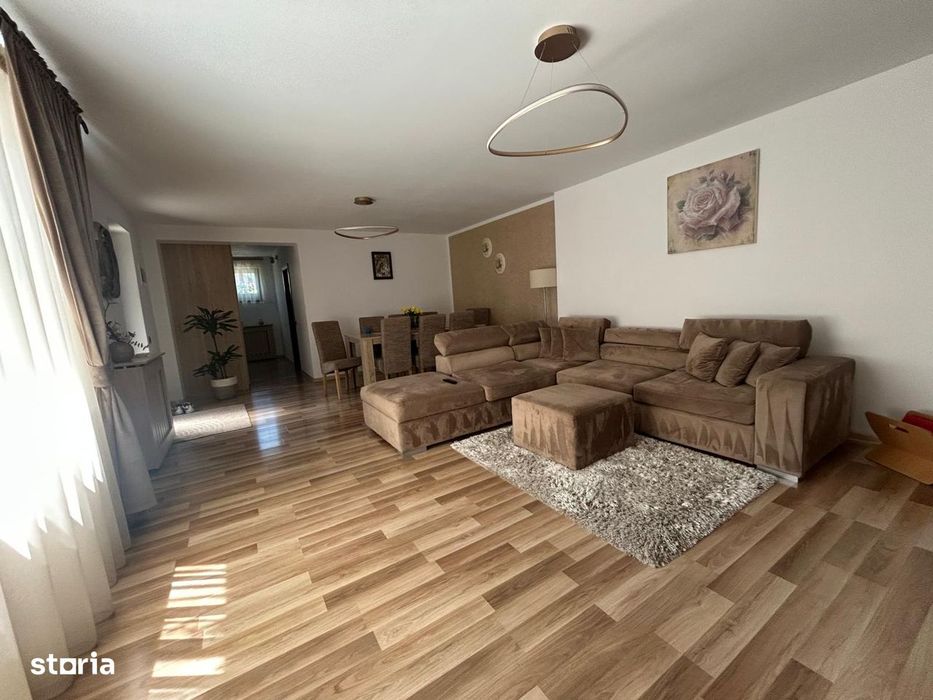 Casă modernă P+M, 160 mp utili, complet mobilată și utilată .