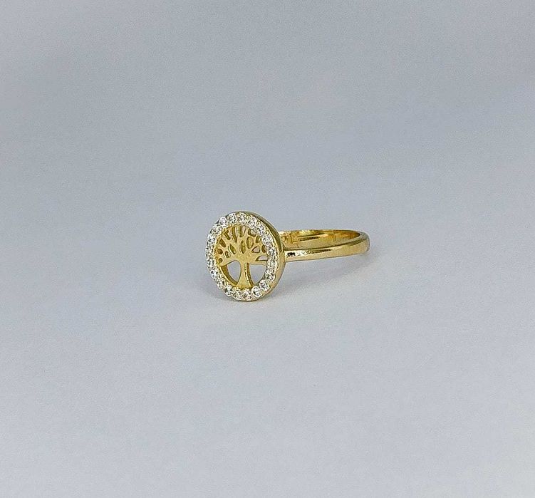 Inel din aur de 14K, model Pomul Vieții – 1,85 g