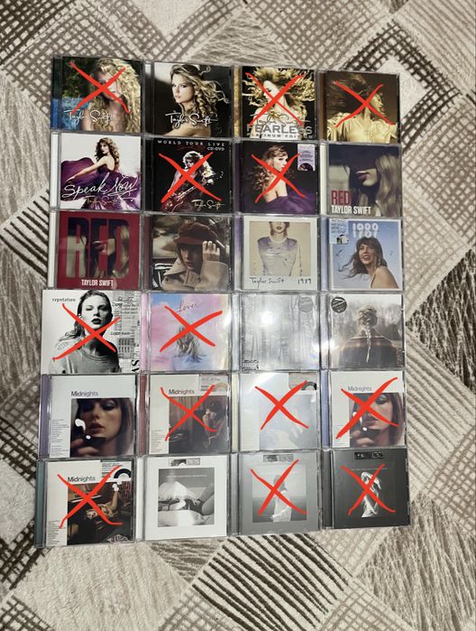 Оригинални Taylor Swift дискове