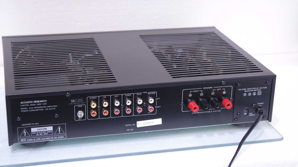 Amplificator Acoustic Research A-03 USA(Dual Mono).