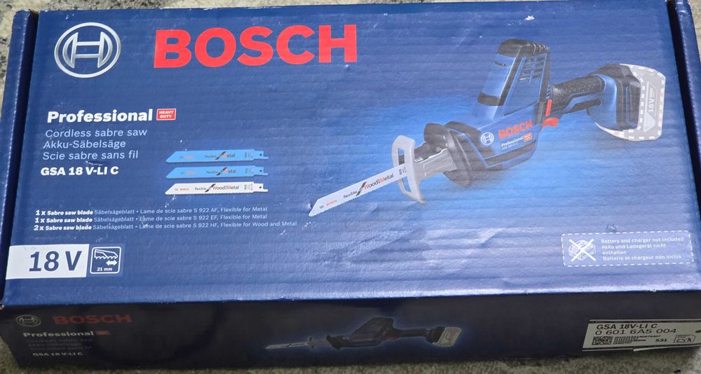 Bosch GSA 18V-Li C Fierastra Profesional Sigilat!