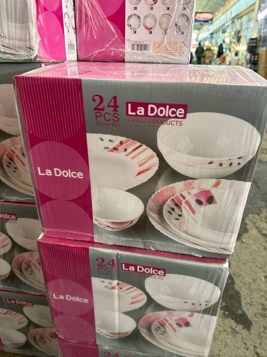 Набор посуды 24 предмета Китай. Подарочная коробка