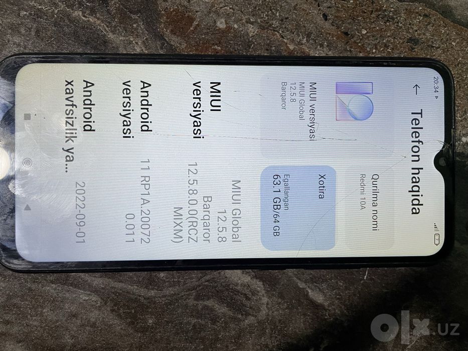 Redmi 10A ishlashi yaxshi