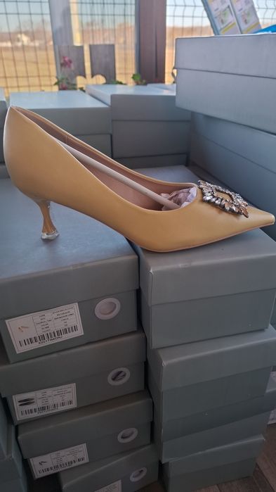 Pantofi C.Paravano din piele ecologica